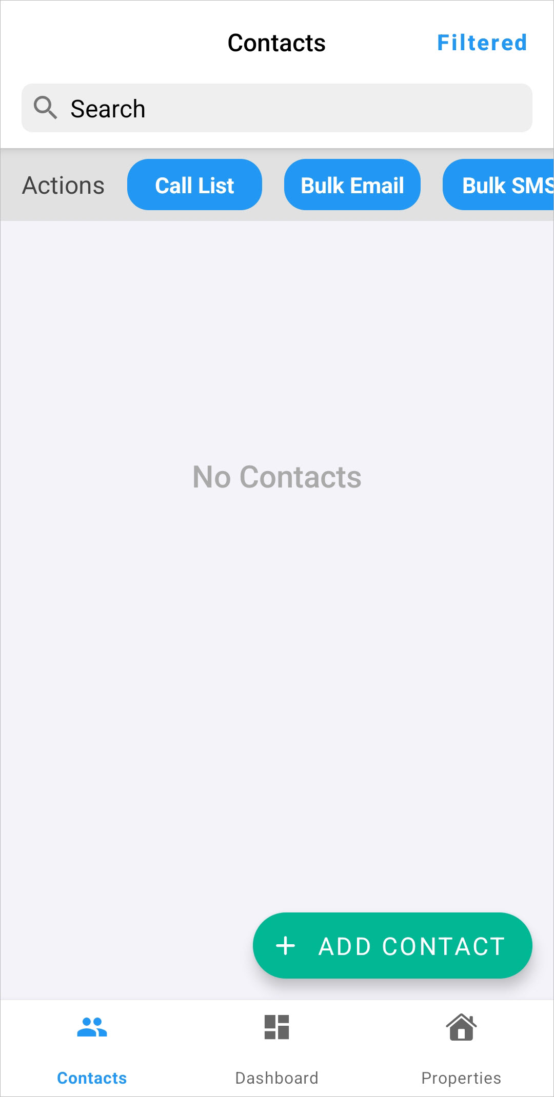 Manage contacts in the MRI Vault Android app – VaultRE