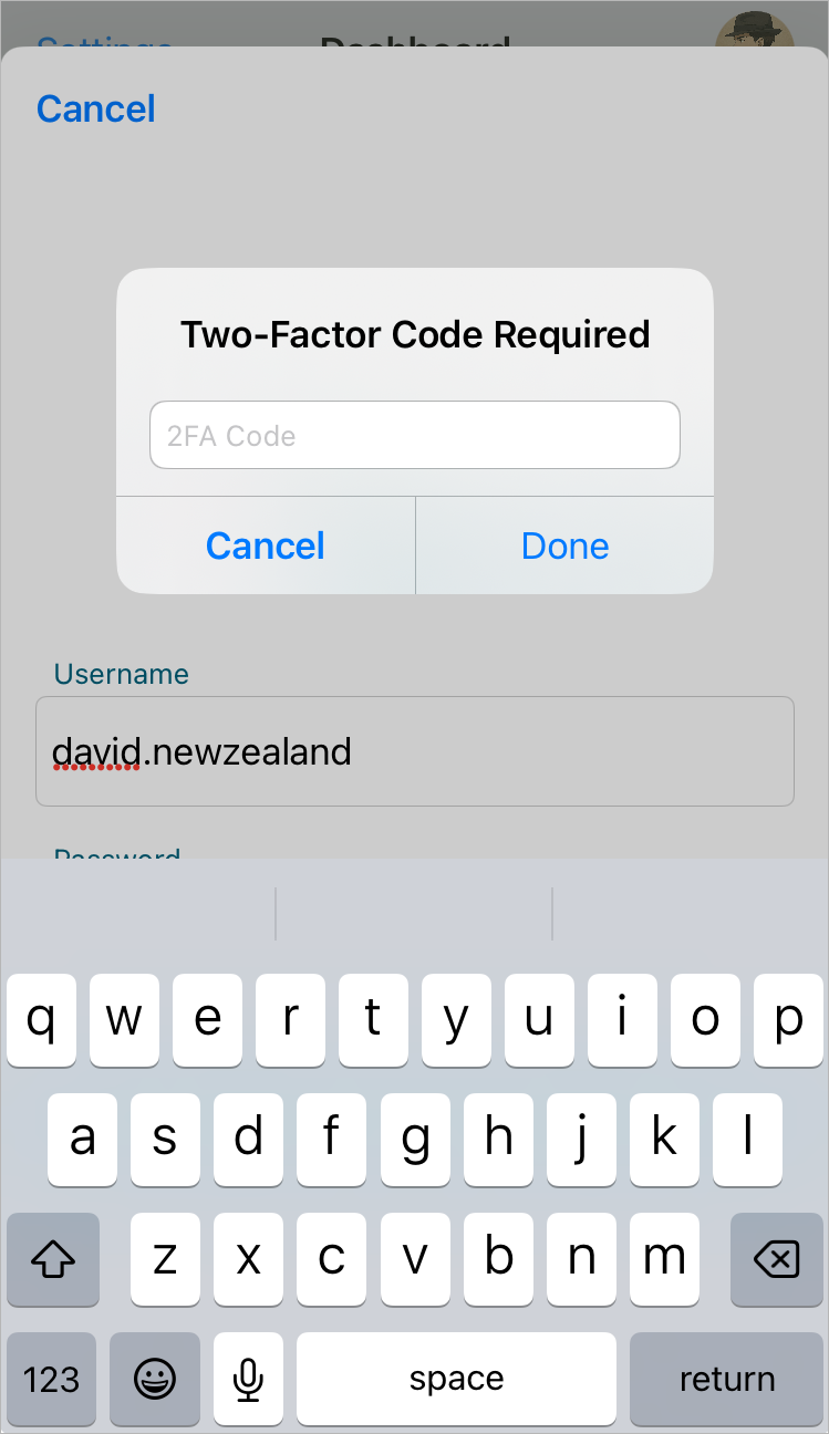 Add a user profile in the MRI Vault iOS app – VaultRE
